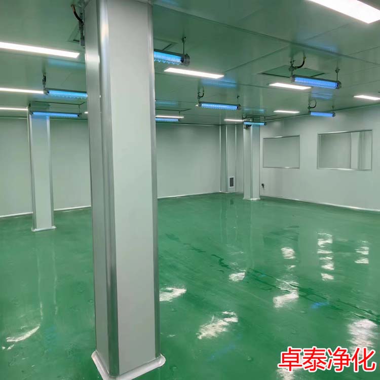 石家莊飛龍日化十萬級凈化車間裝修施工完成、石家莊凈化車間裝修廠家